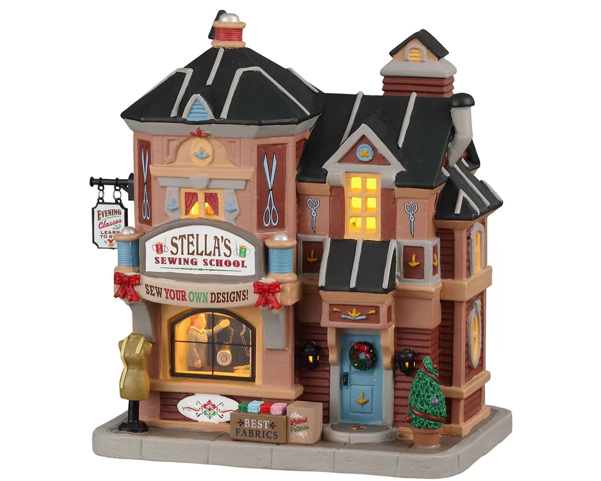 Lemax Village Collection Stella's Sewing School #05633