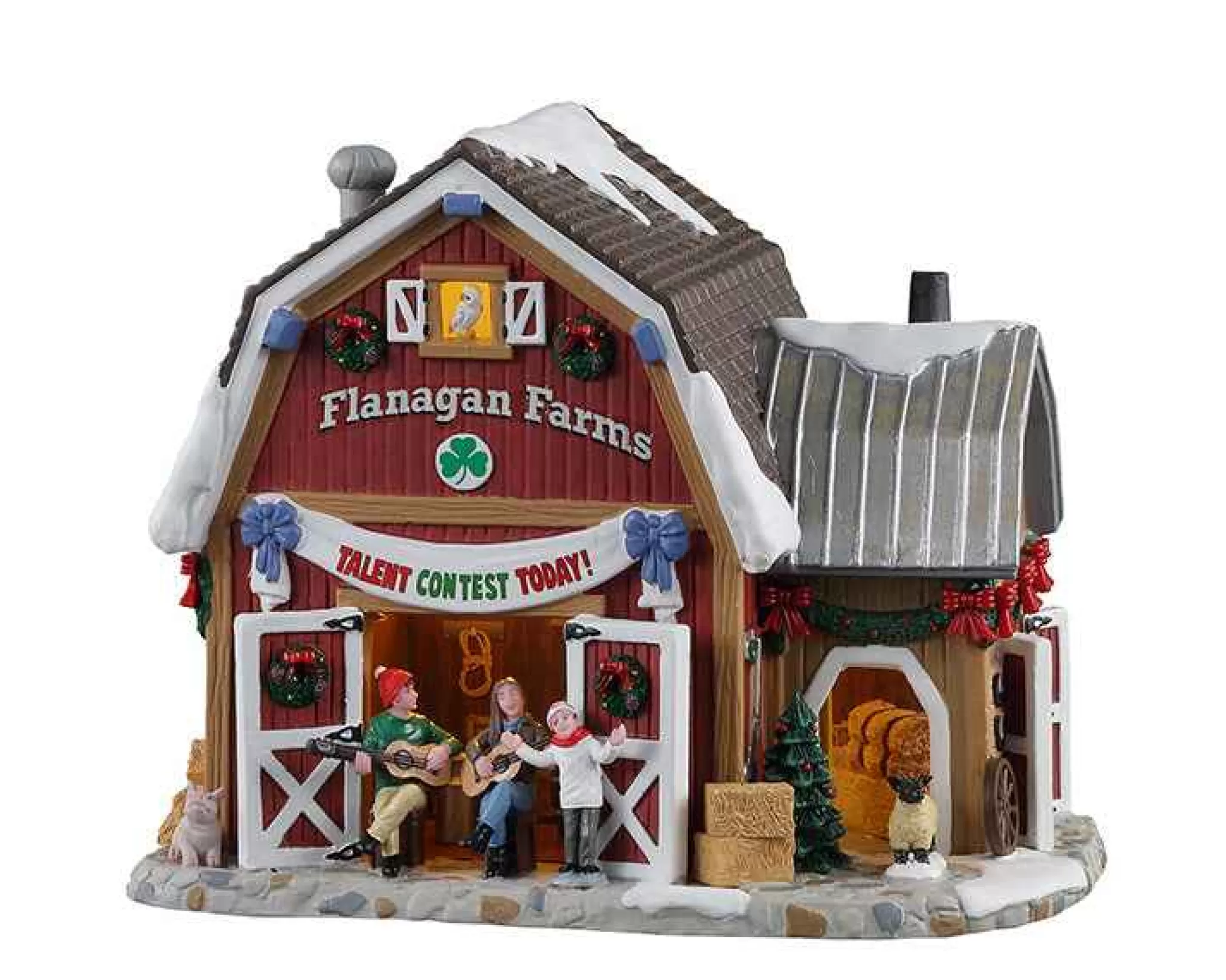 Lemax Village Collection Talent Contest At Flanagan's Barn #15757