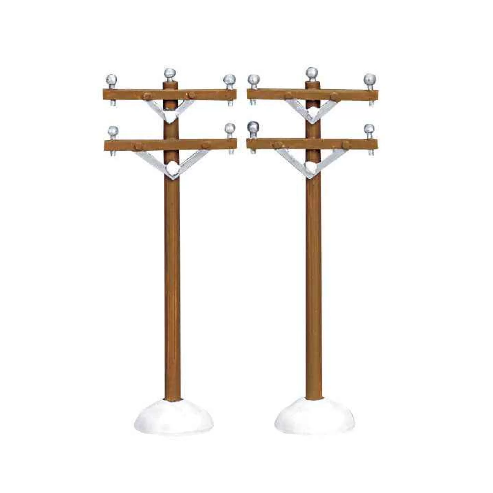 Lemax Village Collection Telephone Poles, Set Of 2 #64461