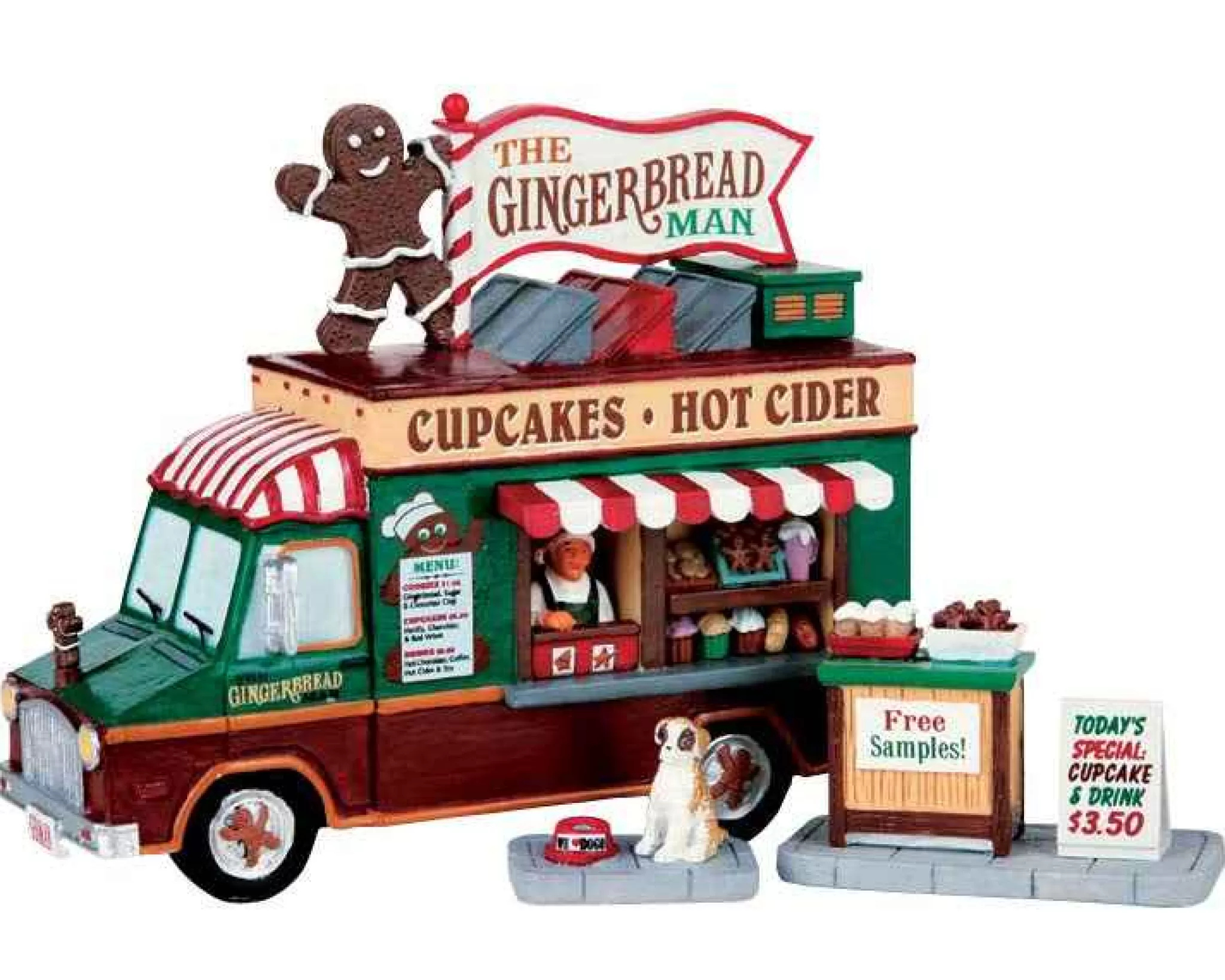 Lemax Village Collection The Gingerbread Man, Set Of 3 #63278
