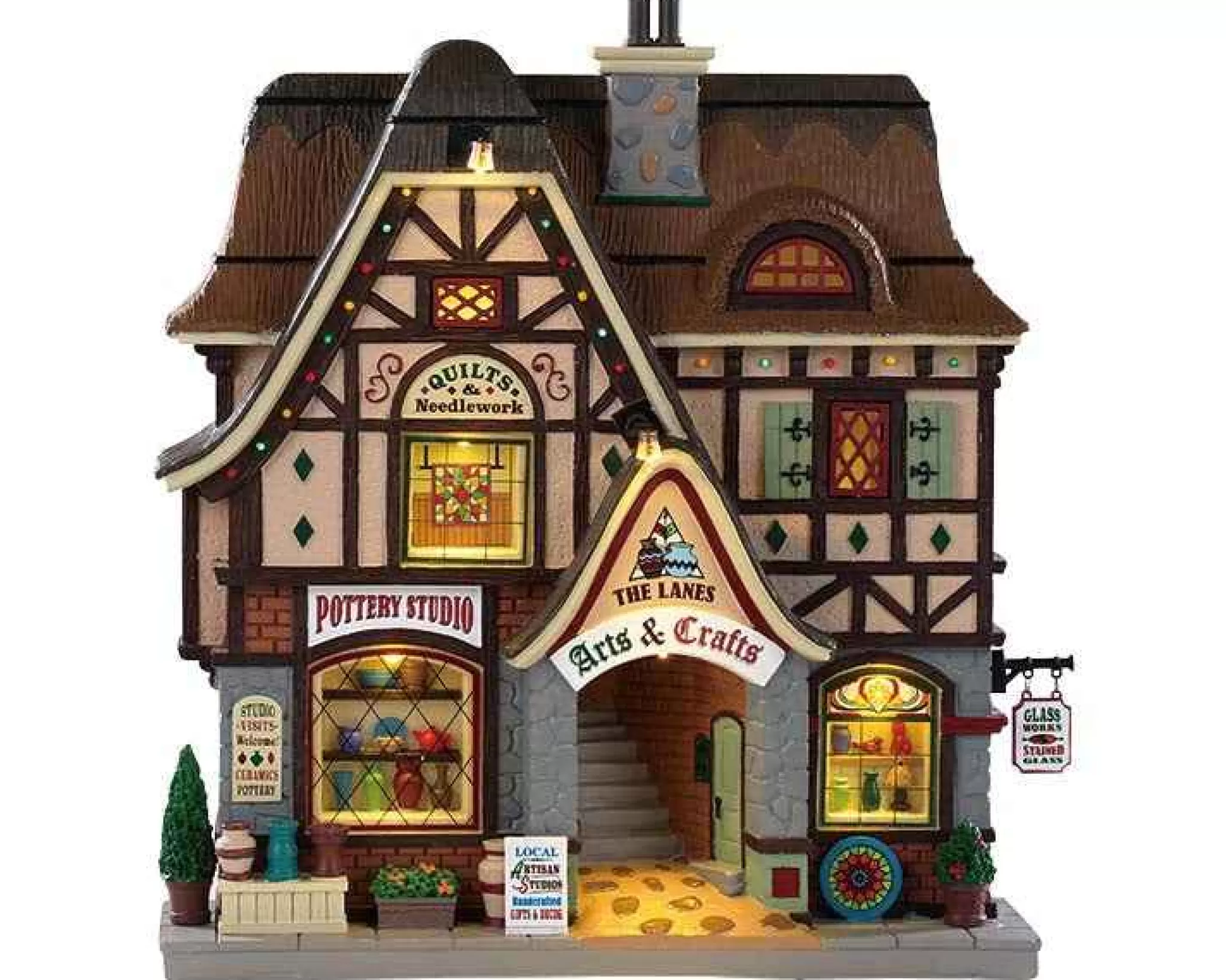 Lemax Village Collection The Lanes - Arts & Crafts #95472