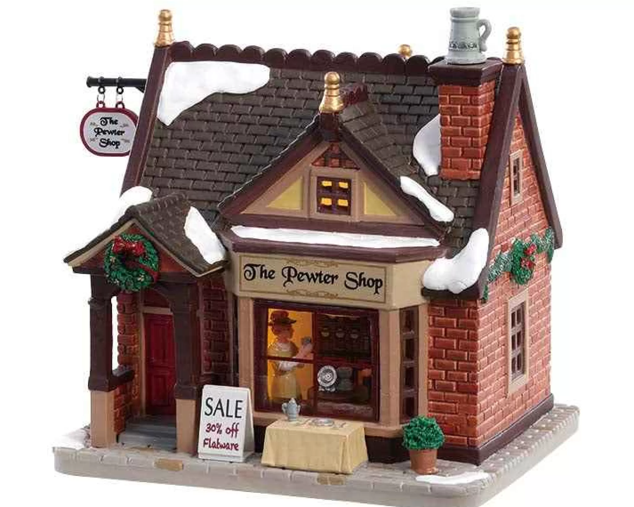 Lemax Village Collection The Pewter Shop #85378