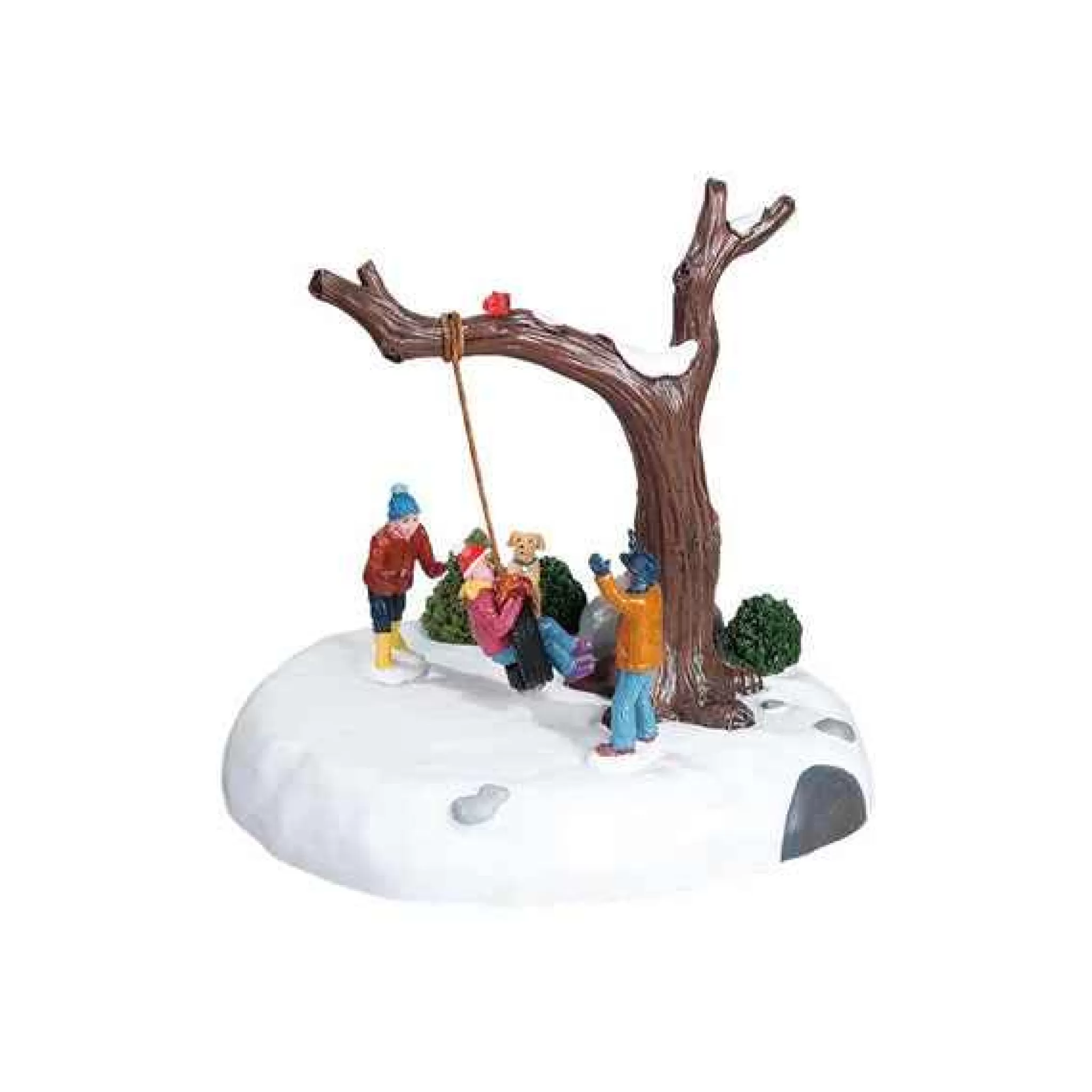 Lemax Village Collection Tire Swing Twirl #84354