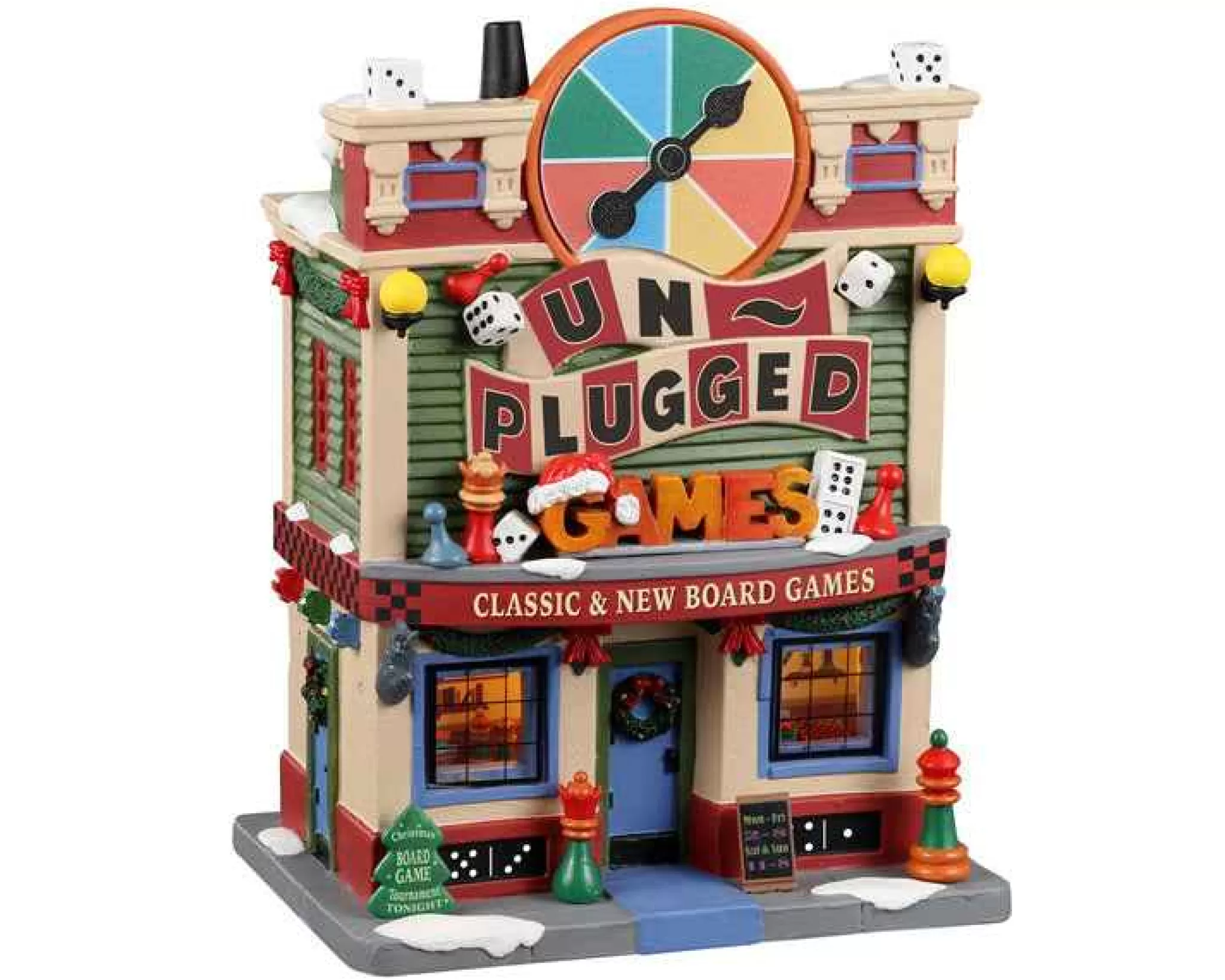 Lemax Village Collection Unplugged Games #25894