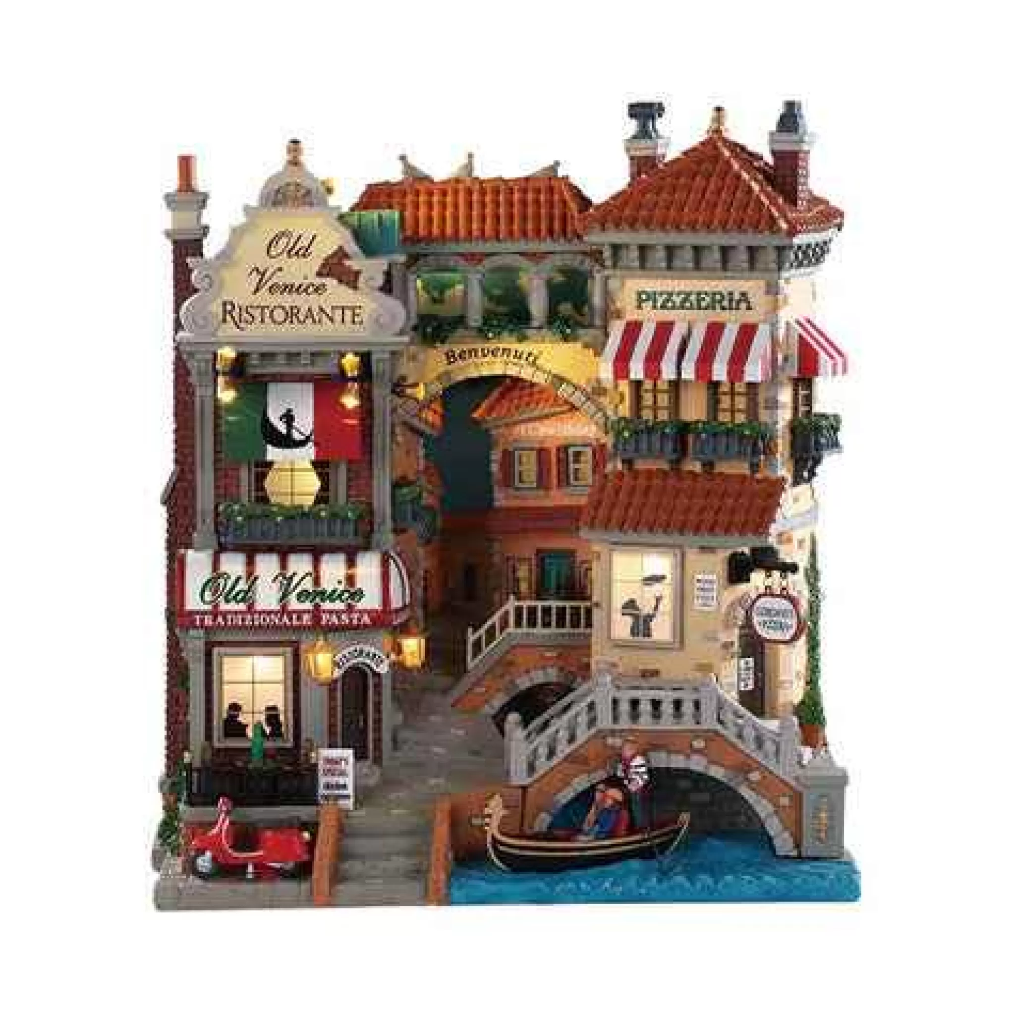 Lemax Village Collection Venice Canal Shops #85318