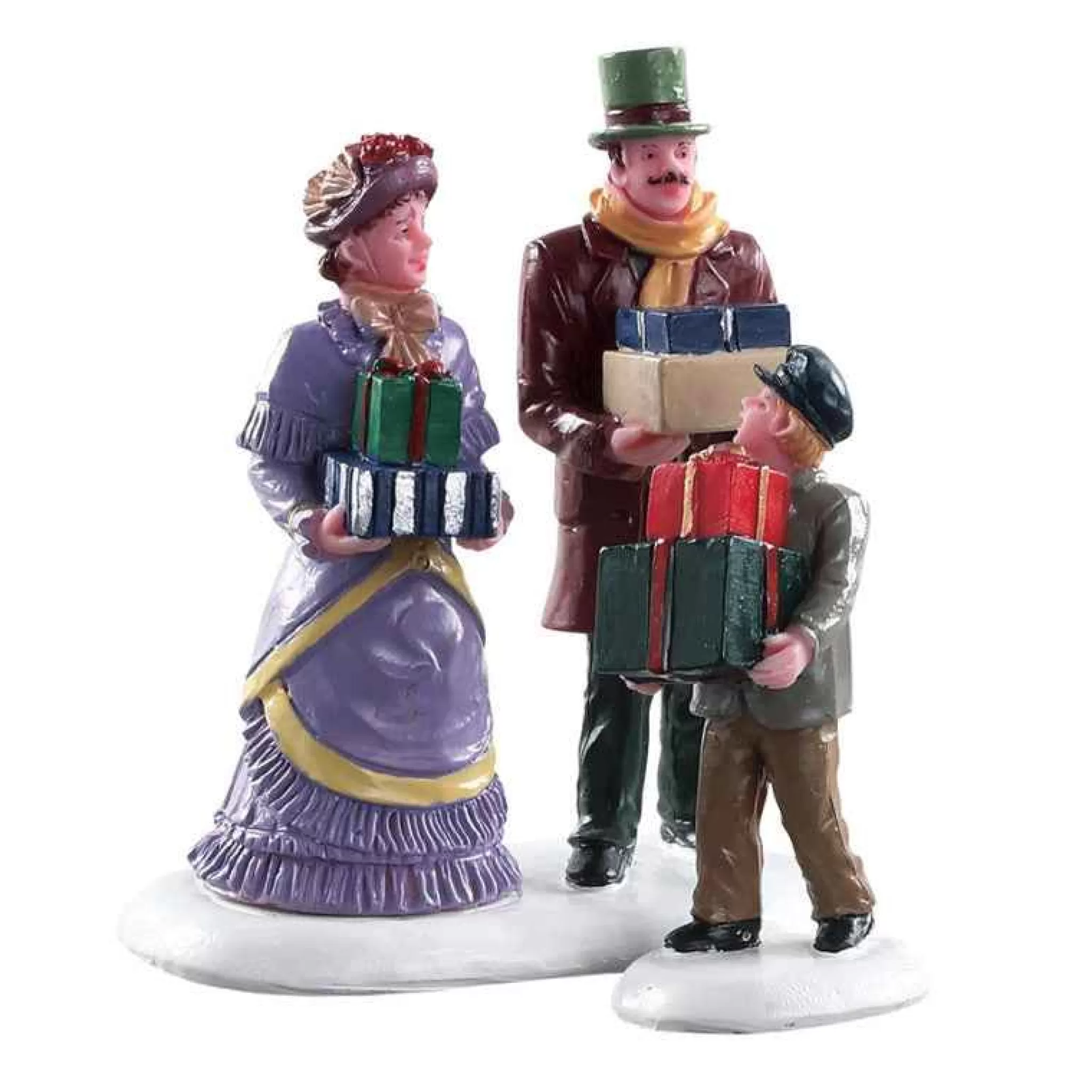 Lemax Village Collection Walking Family, Set Of 2 #82605