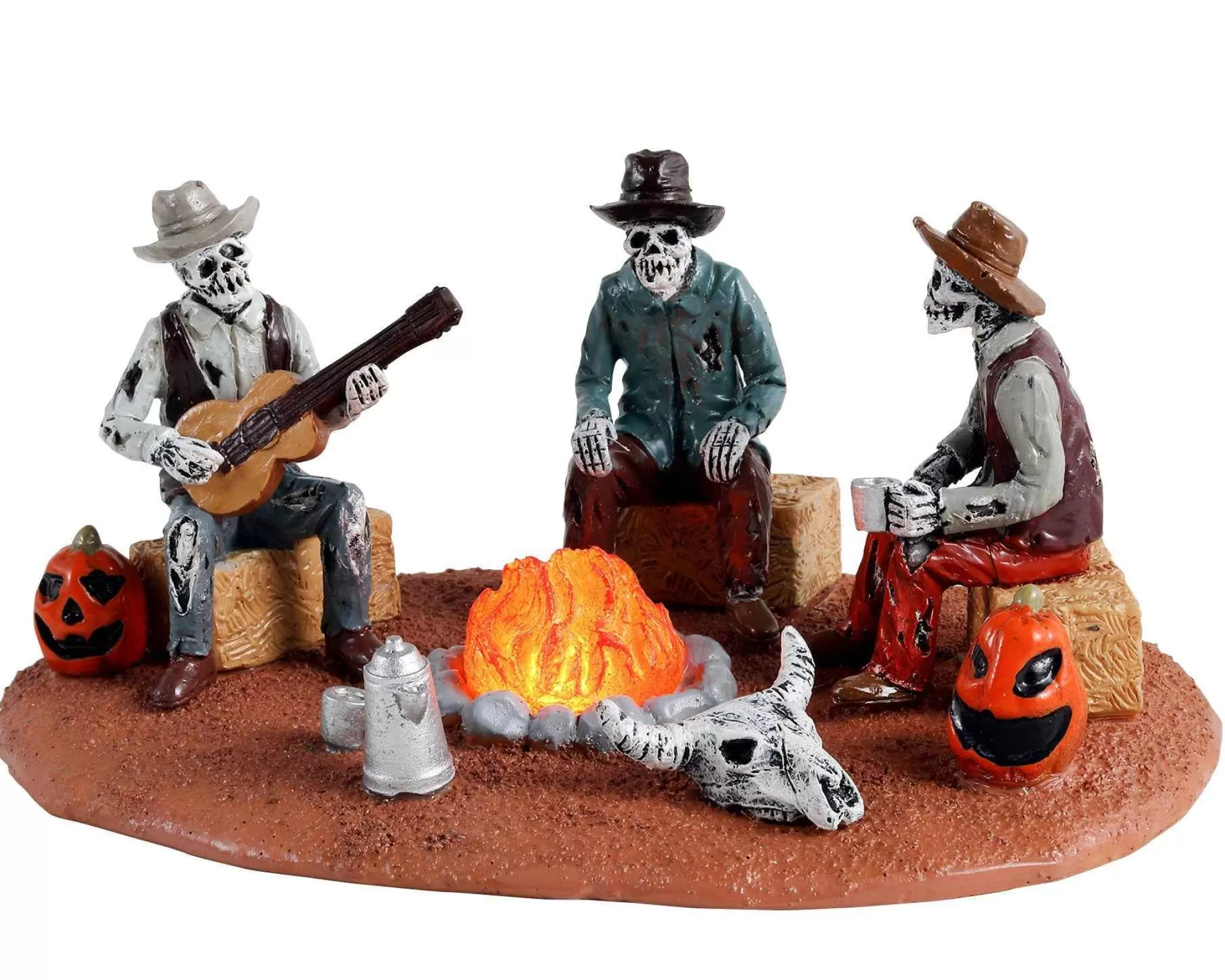 Lemax Village Collection Warming Their Bones, B/O (4.5V) #14827