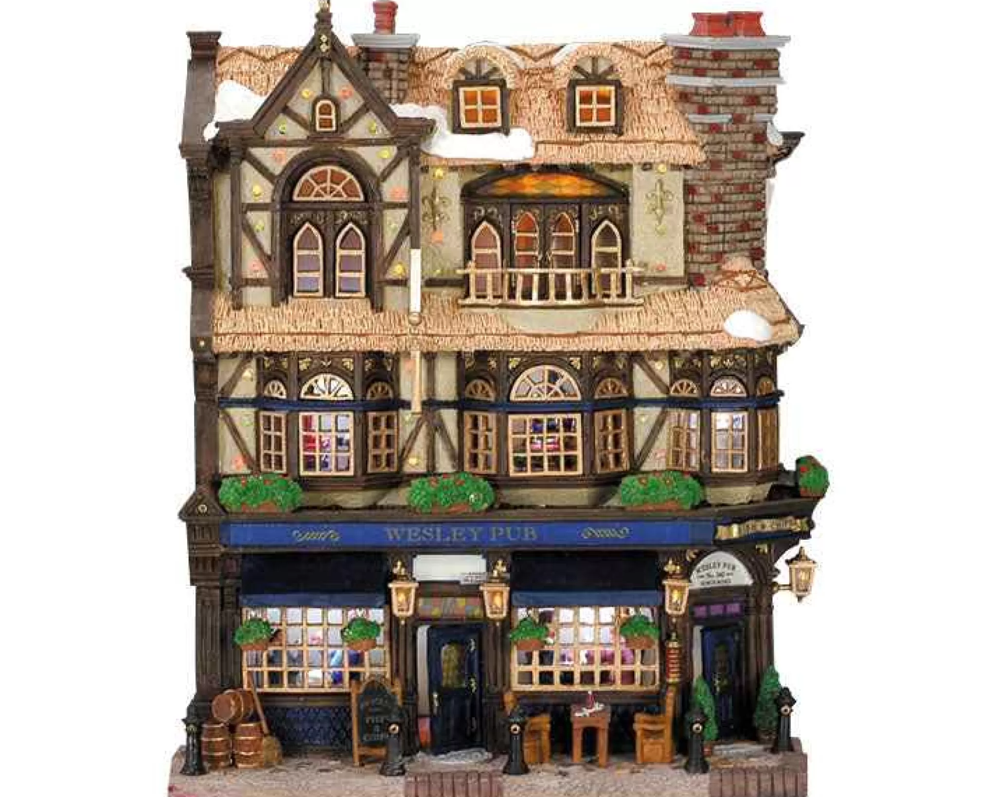 Lemax Village Collection Wesley Pub #45099