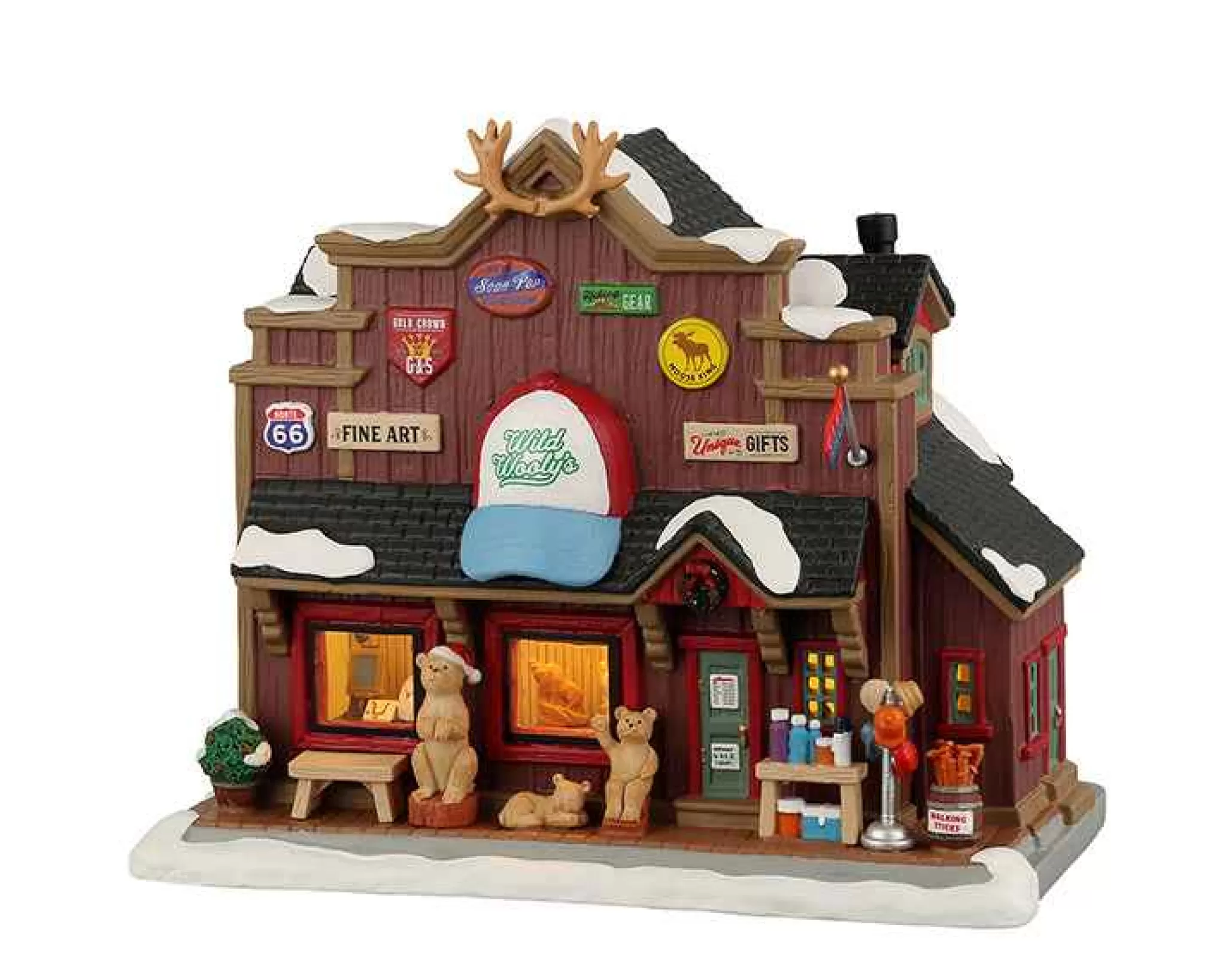 Lemax Village Collection Wild Wooly's Gift Shop #25902