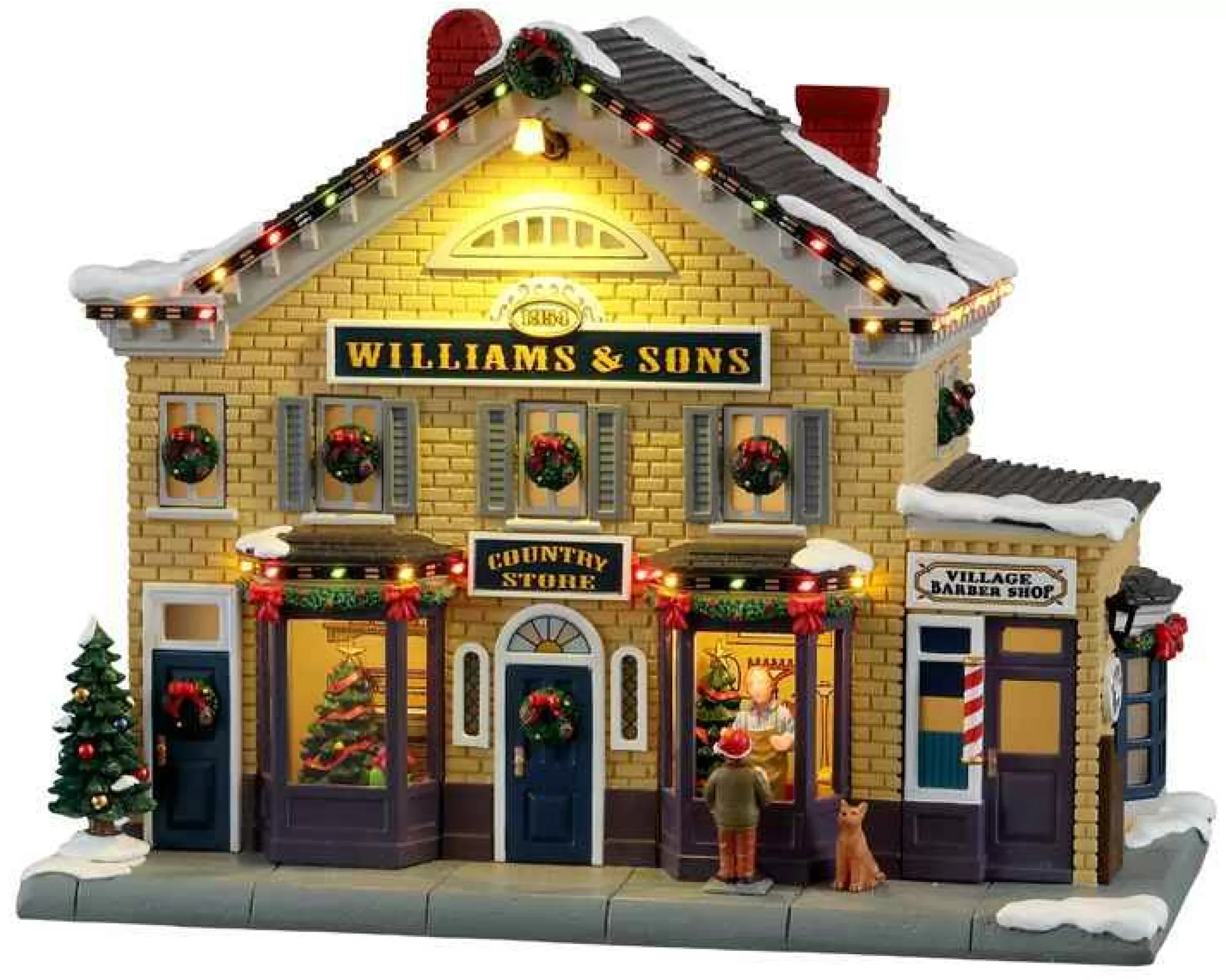 Lemax Village Collection Williams & Sons Country Store, With 4.5V Adaptor #15809