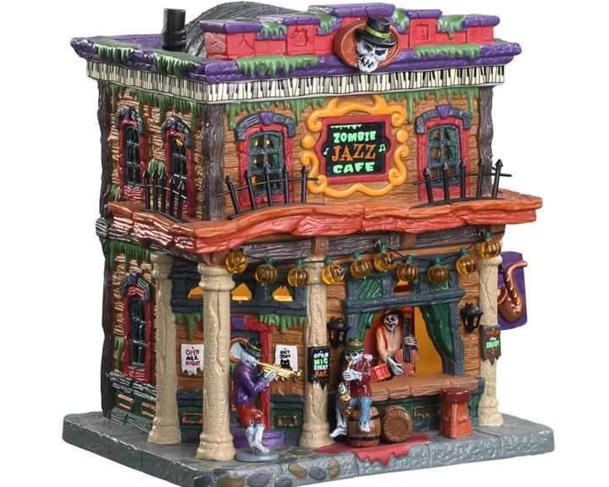 Lemax Village Collection Zombie Jazz Cafe #05612