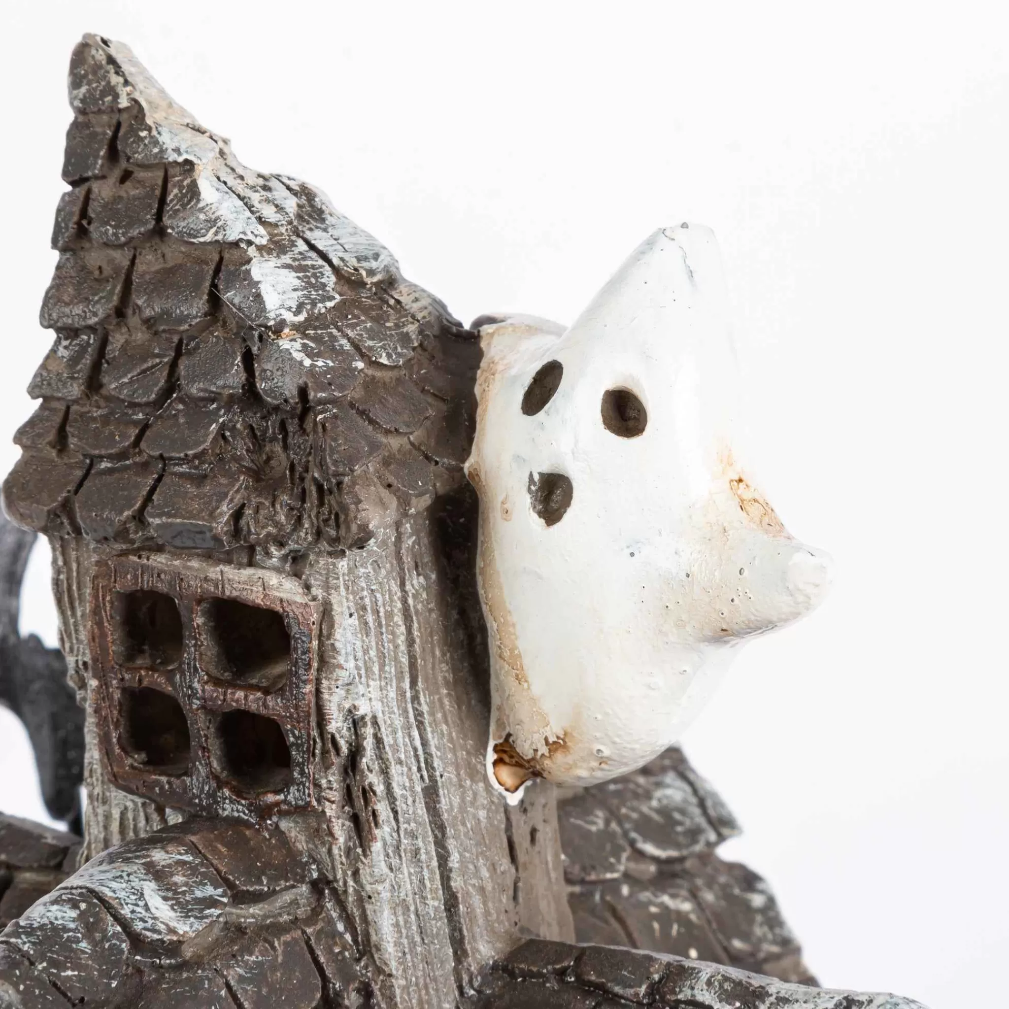 Gerson International Lighted Spooky Haunted Halloween House, Battery Operated