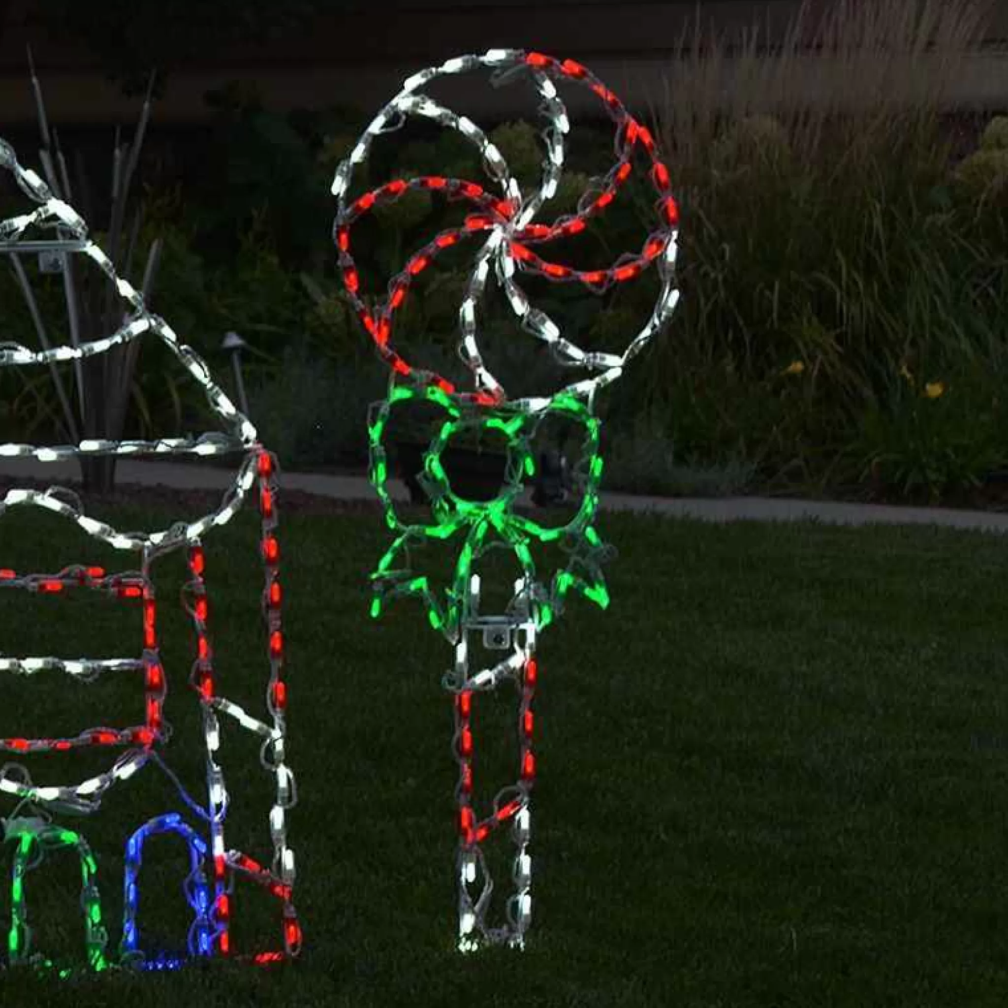 Brite Ideas Lollipop Red Green And White #Led-Pop1