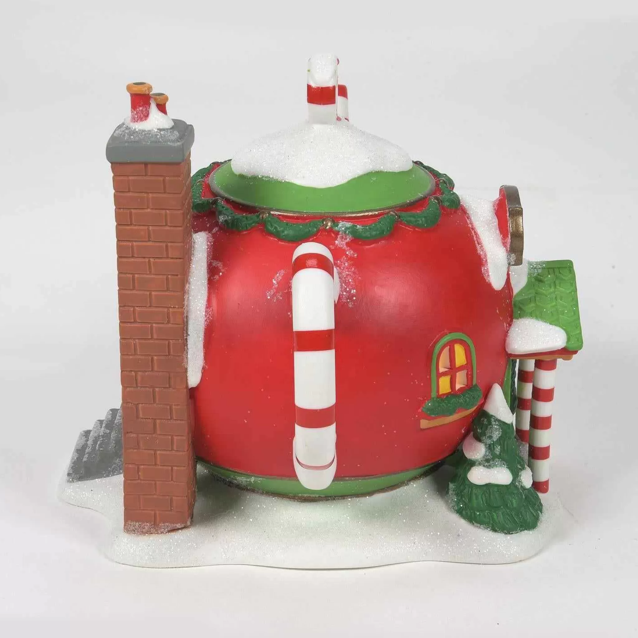 Enesco North Pole Village Peppermint Tea Shop #6011406